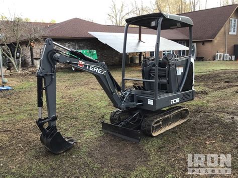 2014 terex tc16 mini hydraulic excavator|ritchie specs terex mini.